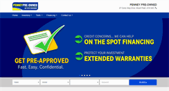 Desktop Screenshot of penneypreowned.com